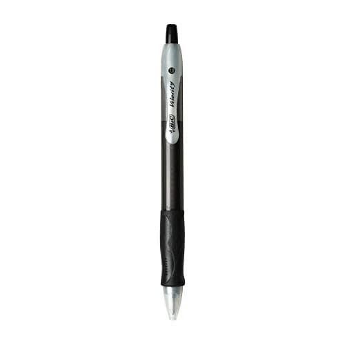 BIC Velocity Retractable Ballpoint Pens, Medium Point (1.0 mm), Black Ink, 12 Pack | Smooth, Reliable Office & School Pen thumbnail 3