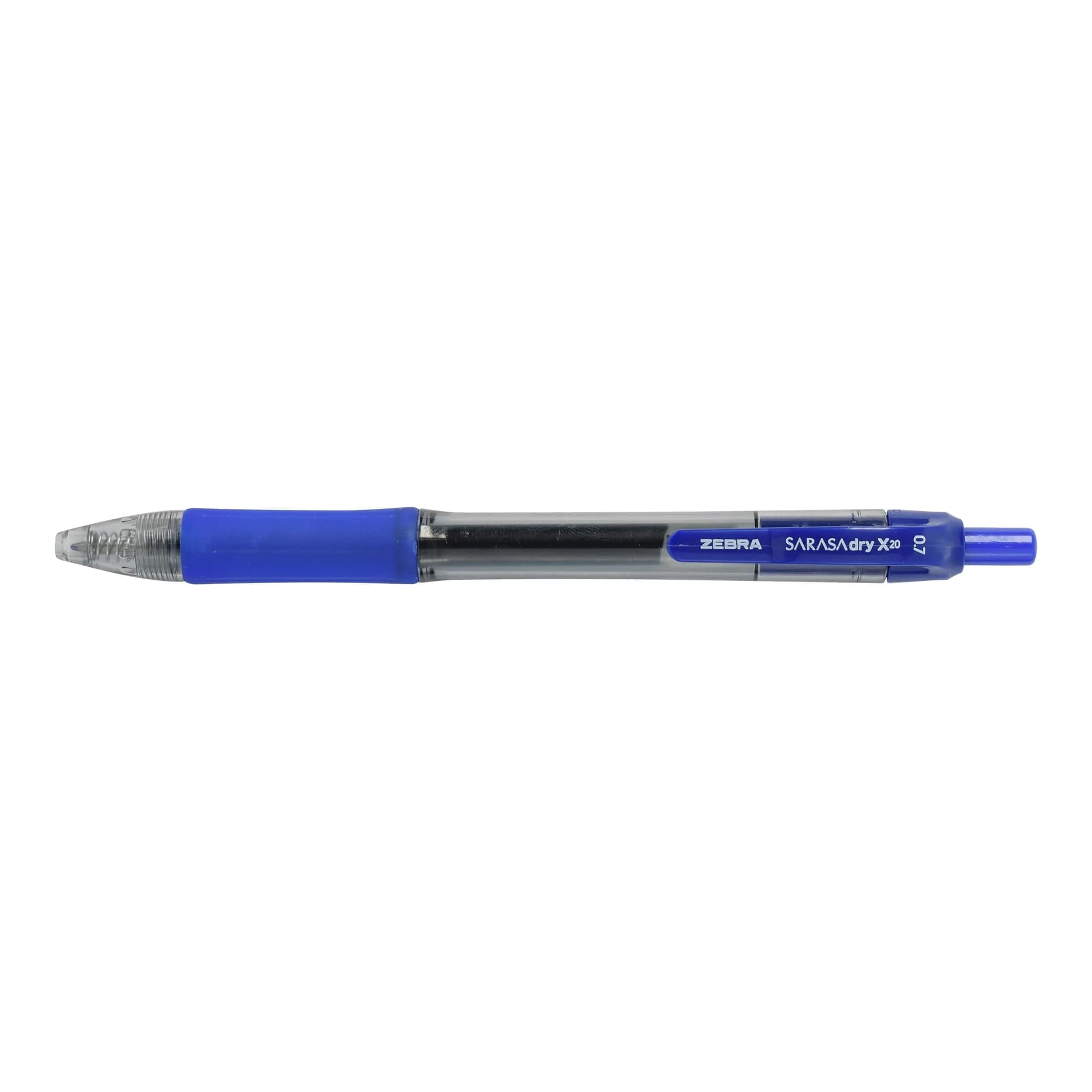 Zebra Pen SARASA X20 Retractable Gel Pens, Assorted Ink, 0.7mm, 10-Pack | Smooth Writing, Rapid Dry Ink - view 3