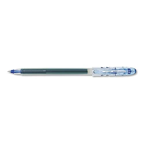 PILOT Neo-Gel Roller Ball Stick Pens, Blue Ink, Fine Point 0.7mm, 12-Pack | Smooth Writing for Students & Office thumbnail 1