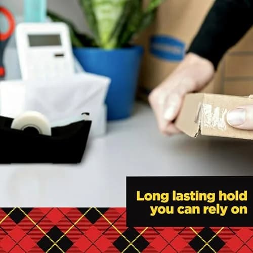 Scotch Transparent Tape 3/4 in x 1000 in Rolls | 6 Boxes, Clear Adhesive Tape for Office and Home Use thumbnail 6