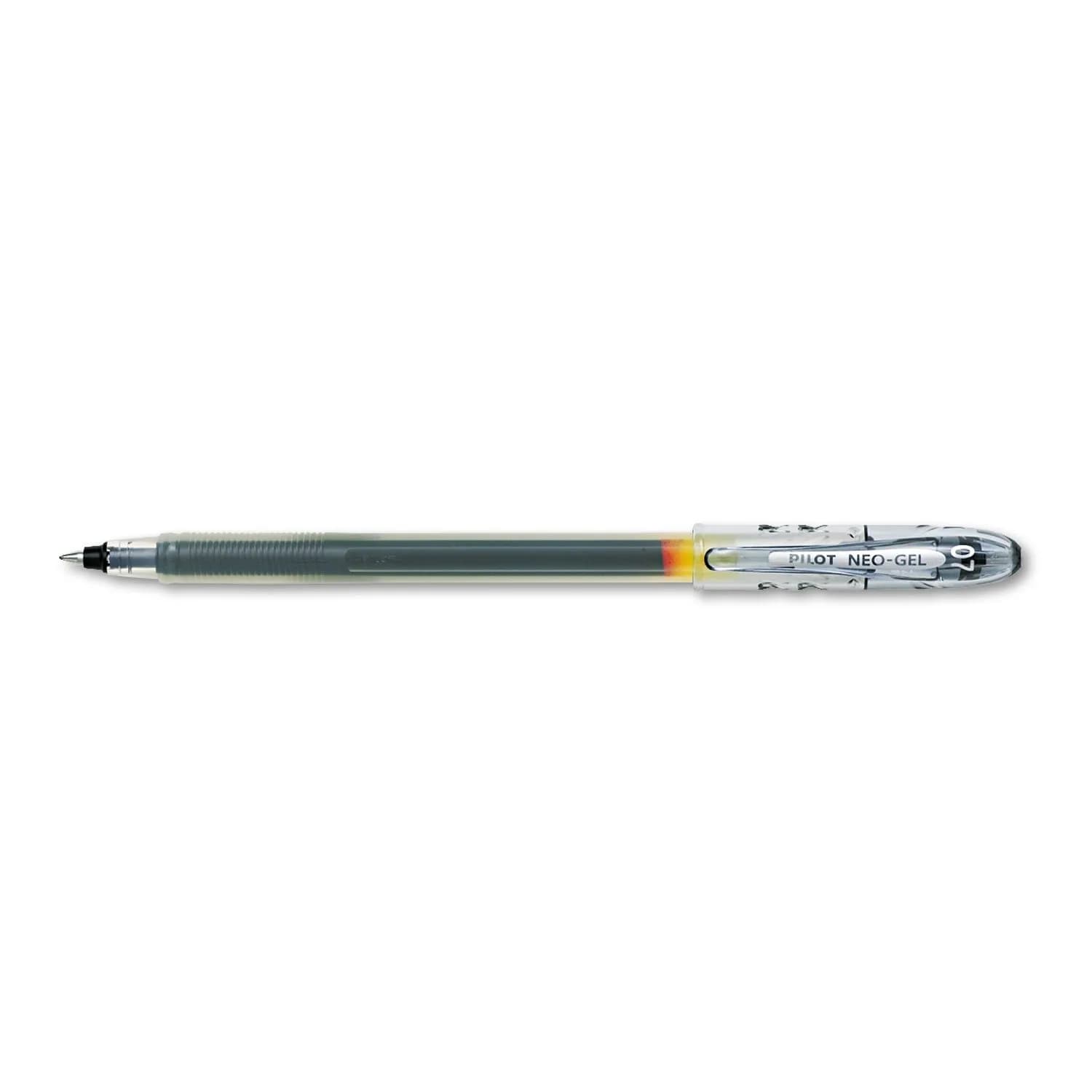 PILOT Neo-Gel Roller Ball Stick Pens, Black Ink, Fine Point, 12-Pack | Smooth Ink Flow Writing Instrument