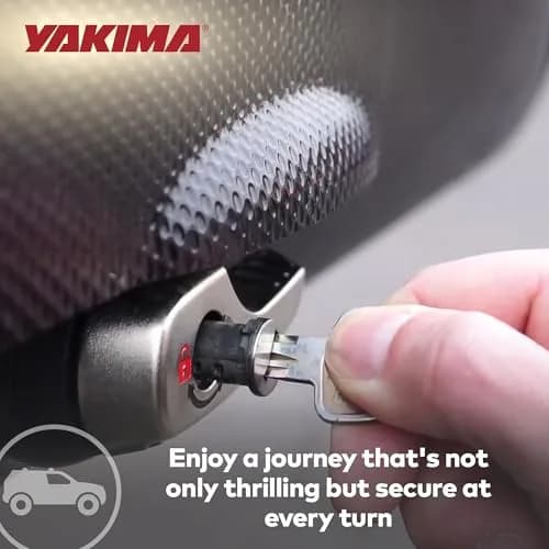 Yakima Pack of 8 Steel SKS Lock Cores with Keys | Secure Your Gear on Indian Roads thumbnail 6