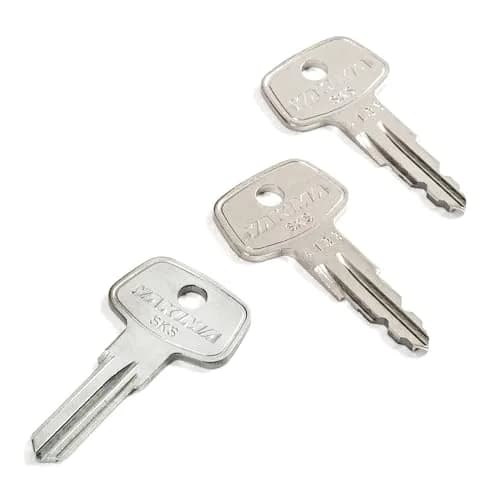Yakima Pack of 8 Steel SKS Lock Cores with Keys | Secure Your Gear on Indian Roads thumbnail 9