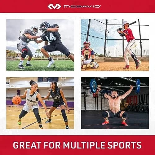 McDavid Elastic Ankle Brace X-Large Black | Support & Injury Prevention for Active Athletes thumbnail 2