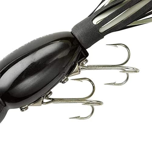 Arbogast Hula Popper Topwater Fishing Lure, Black, G750 | Vicious Topwater Strikes & Big Bass thumbnail 2