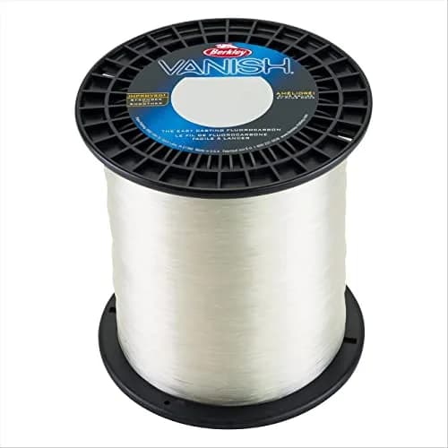 Berkley Vanish Clear Fluorocarbon Fishing Line 10lb (4.5kg) | 2000yd (1828m) - Virtually Invisible Underwater thumbnail 1