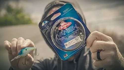 Berkley Vanish Clear Fluorocarbon Fishing Line 10lb (4.5kg) | 2000yd (1828m) - Virtually Invisible Underwater thumbnail 3