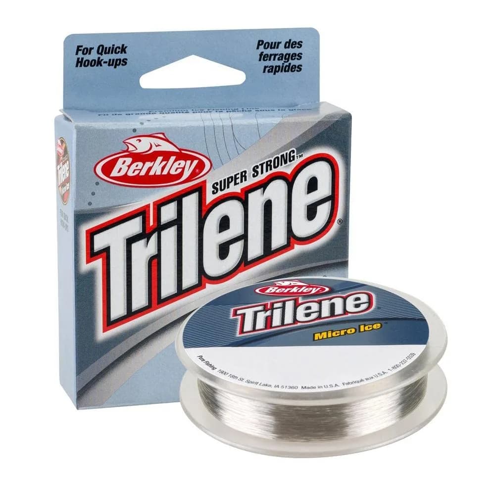 Berkley Trilene Micro Ice 4lb Break Strength 110yd | Ultra-Strong Monofilament for Ice Fishing