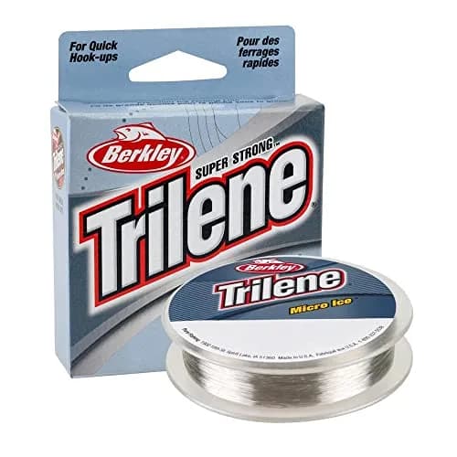 Berkley Trilene Micro Ice 4lb Break Strength 110yd | Ultra-Strong Monofilament for Ice Fishing thumbnail 1