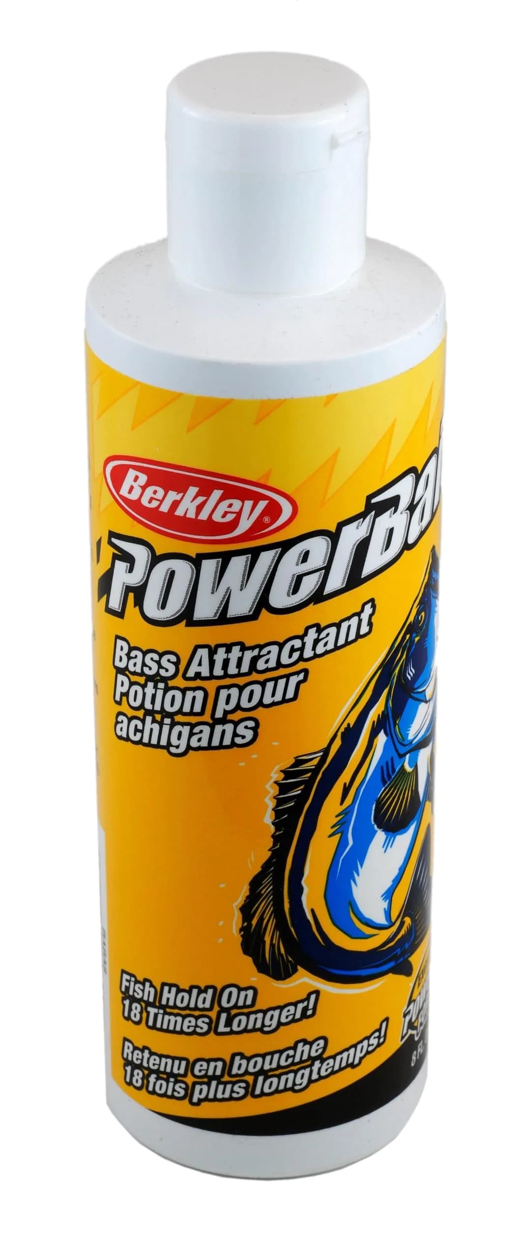 Berkley PowerBait Attractant Bass Scent 8-Ounce | Fish Hang Longer for Better Hook Sets