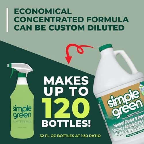 Simple Green Industrial Cleaner and Degreaser 3.78 L (1 Gallon) | EPA Safer Choice Certified thumbnail 8
