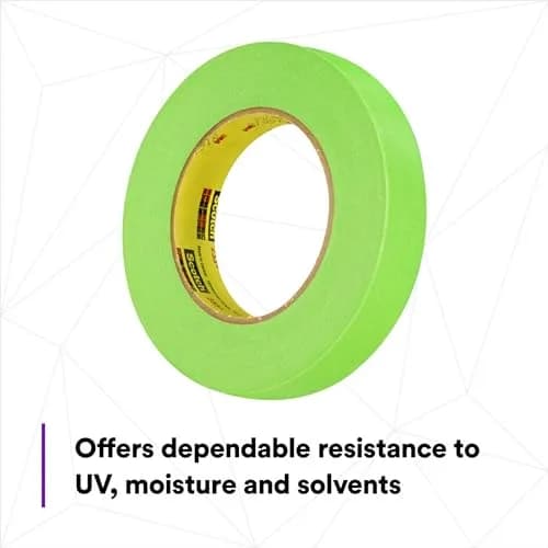 Scotch 233+ Crepe Paper Masking Tape 25 mm x 55 m | Auto Body Masking Tape up to 250°F thumbnail 7