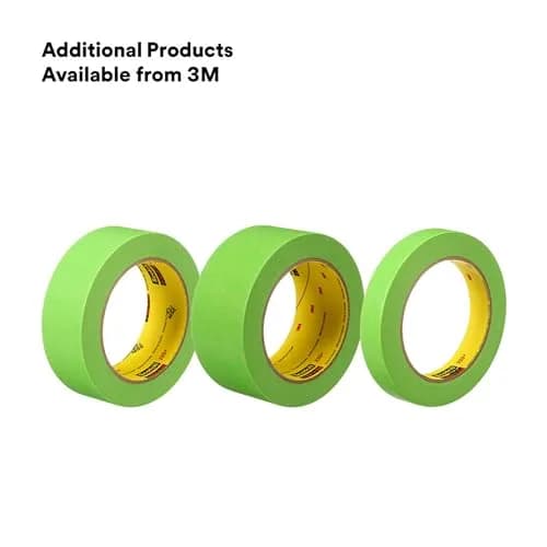 Scotch 233+ Crepe Paper Masking Tape 25 mm x 55 m | Auto Body Masking Tape up to 250°F thumbnail 9