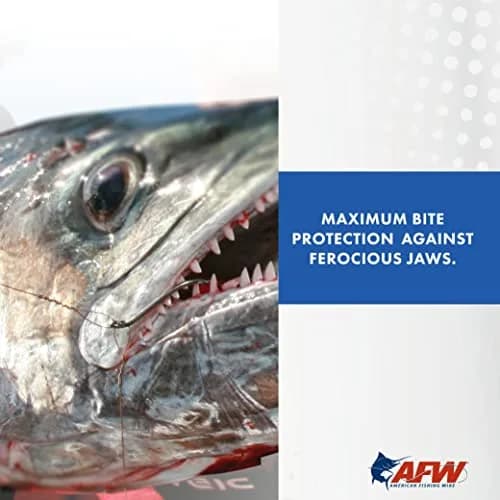 AFW Tooth Proof Fishing Wire #6 58Lb 30Ft Camo | Stainless Steel Leader for Toothy Fish thumbnail 6