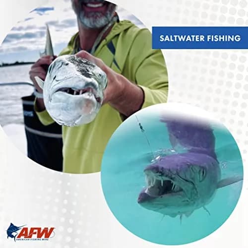 AFW Tooth Proof Fishing Wire Single Strand Leader, #11, 140Lb, 137FT - Camo | Rust-Resistant Stainless Steel for Toothy Fish thumbnail 7