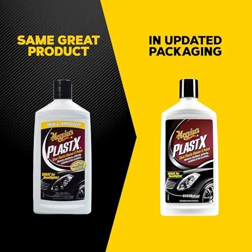 Meguiar's PlastX Clear Plastic Polish 295ml (10 Oz) | Restores Clarity & Removes Scratches thumbnail 2