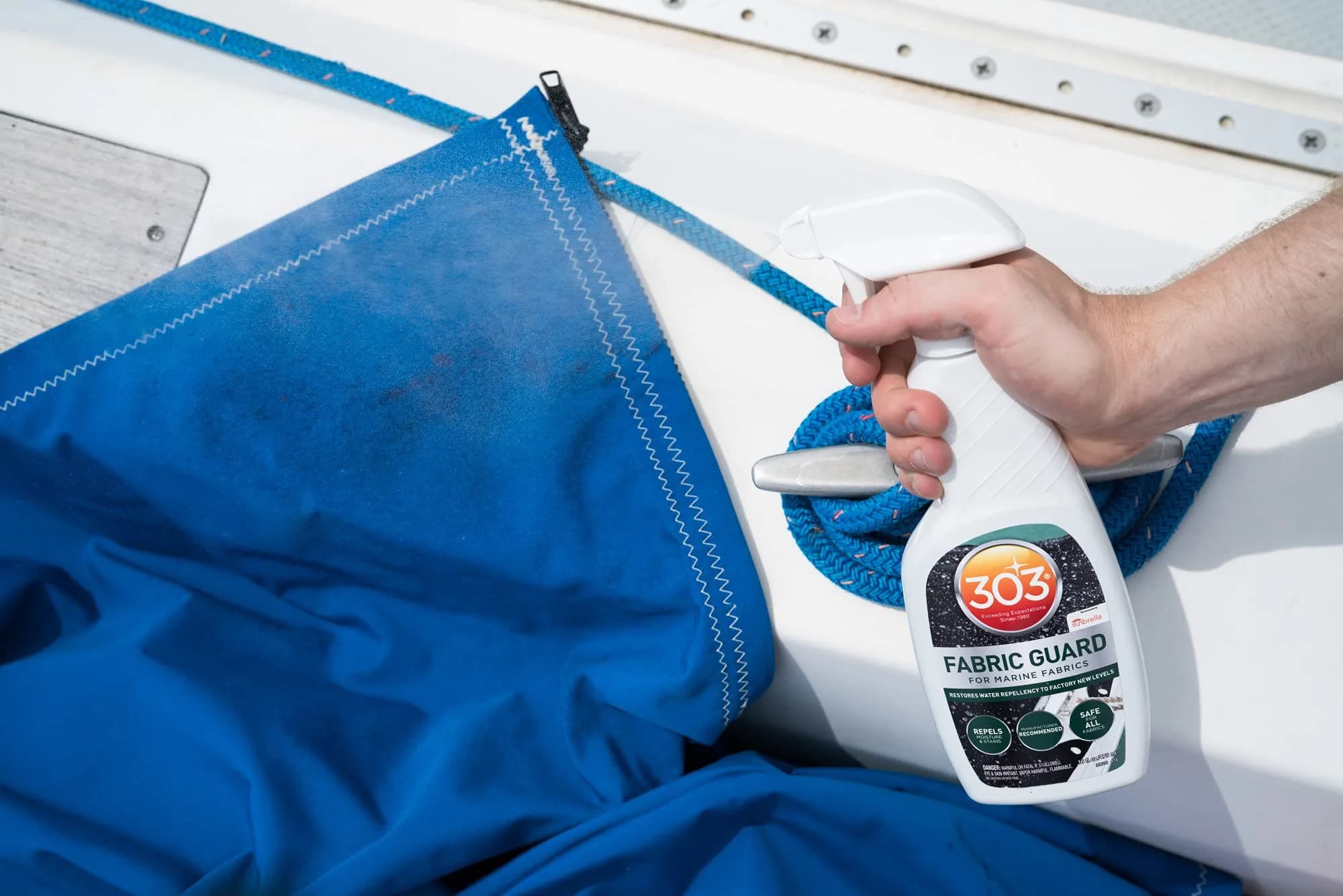 303 Marine Fabric Guard Spray 473ml (16 Fl Oz) | Restores Water & Stain Repellency - view 5