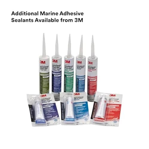 3M Marine Adhesive Sealant 5200 White 10 fl oz (295 ml) | Permanent Bonding for Boats and RVs thumbnail 9
