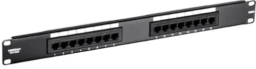 TRENDnet 16-Port Cat6 Unshielded Patch Panel, TC-P16C6 | 250Mhz Copper Gigabit Ethernet Ready thumbnail 1
