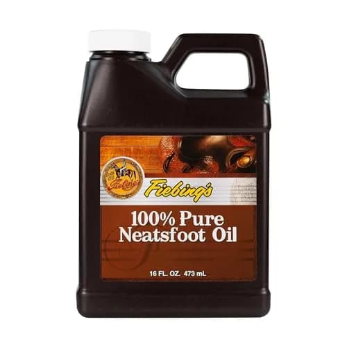 Fiebing's 100% Pure Neatsfoot Oil 16 Fl Oz (473ml) | Natural Leather Preservative for Rugged Use - main product image