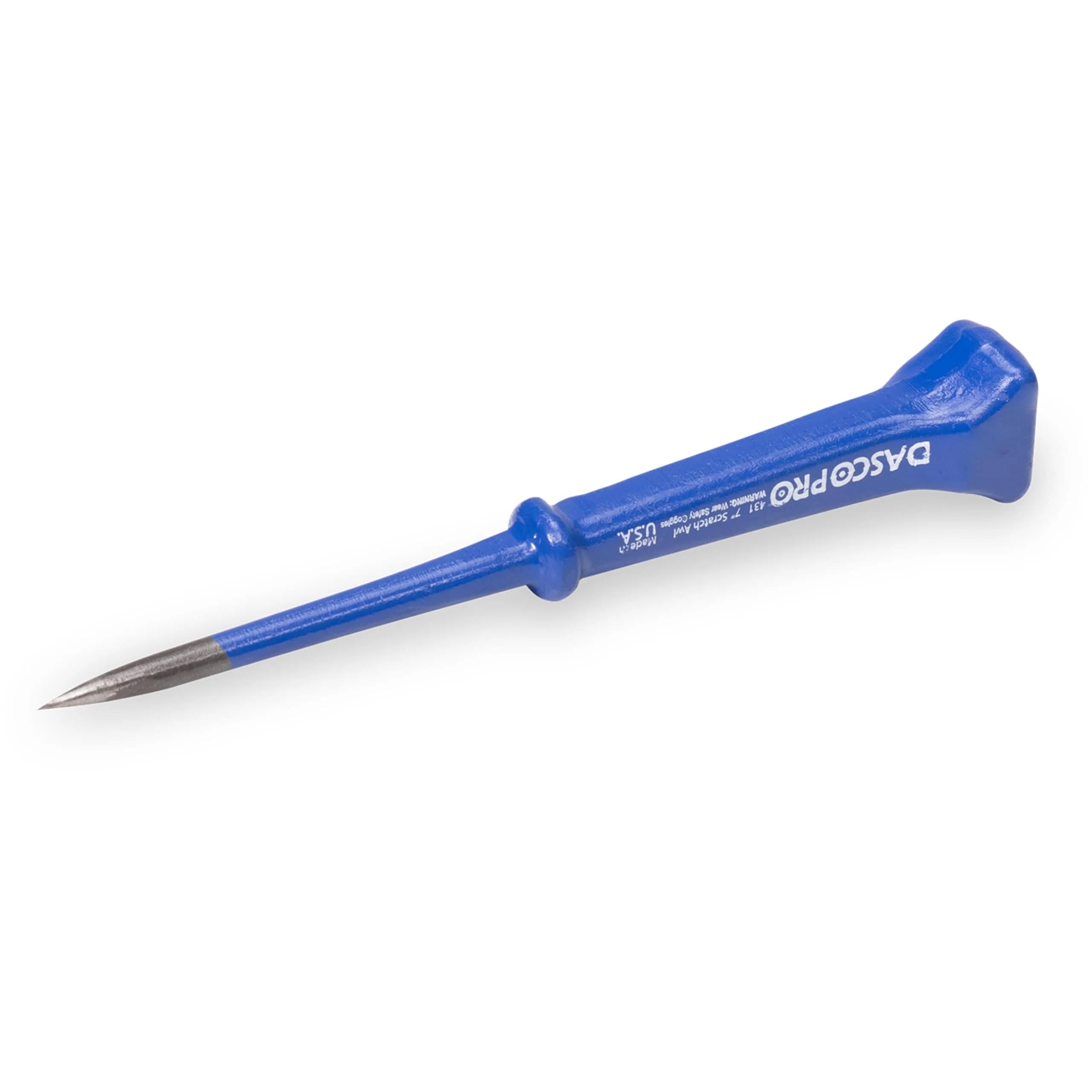 Dasco Pro 7 Inch Scratch Awl, High Carbon Steel | Marking and Scribe Tool for Wood, Metal, Leather - main product image