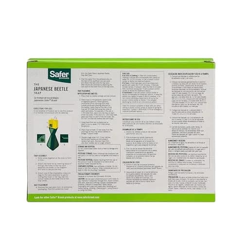 Safer Brand Japanese Beetle Trap with Attractant - 70102 | Outdoor Pest Control Device for Japanese Beetles thumbnail 8