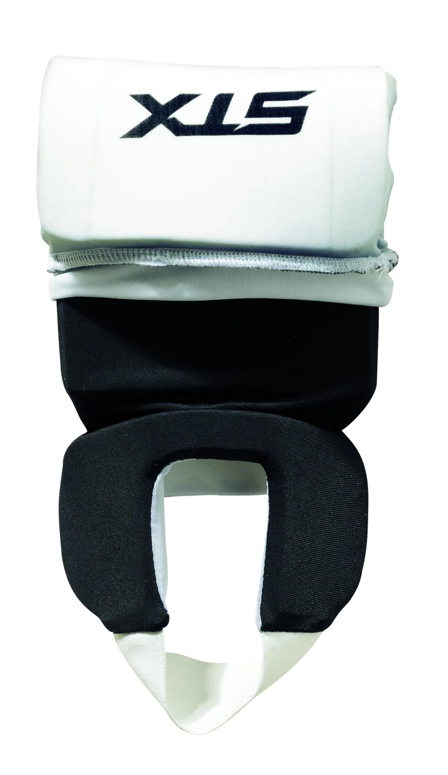 STX Reversible Shin Shield Adult Black/White | Field Hockey Protection - view 2