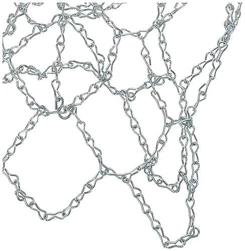 Champion Sports Steel Chain Basketball Net – 21 Inch Heavy-Duty Rustproof Galvanized Steel, All-Weather Indoor/Outdoor Replacement Net thumbnail 3