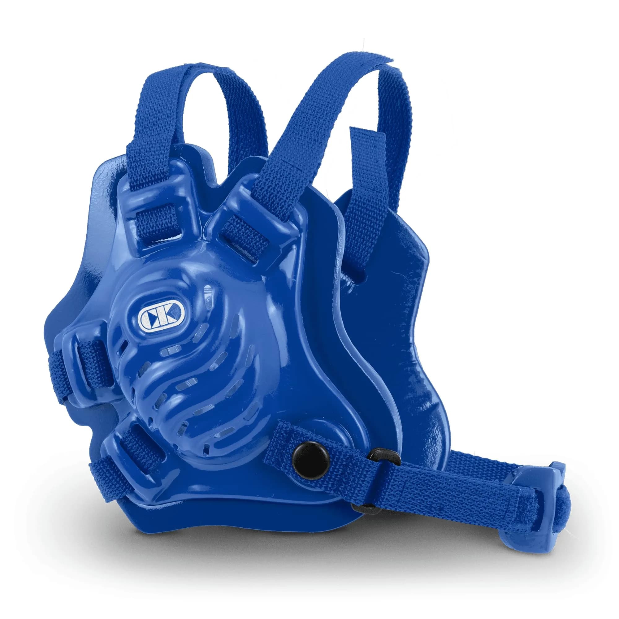 Cliff Keen Tornado Wrestling Headgear Royal Blue | Patented Air Vent System with PowerTab Strapping — Royal Blue / Royal Blue / Royal Blue