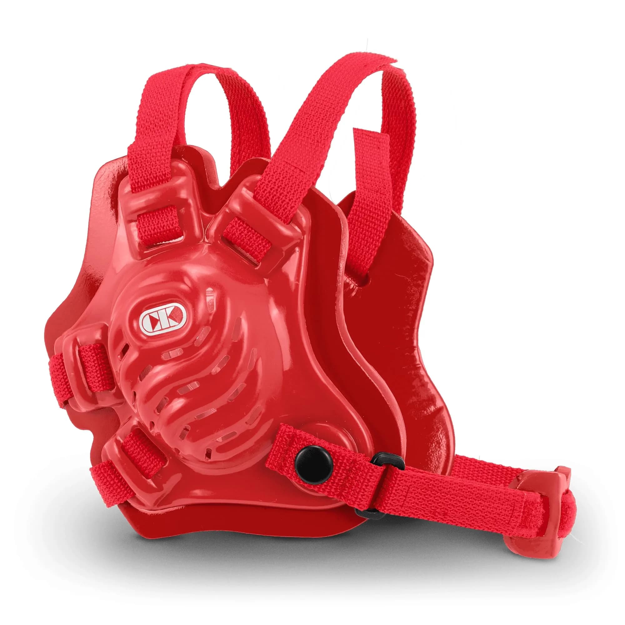 Cliff Keen Tornado Wrestling Headgear Scarlet | 4-Strap Adjustable Ear Protection for Grappling
