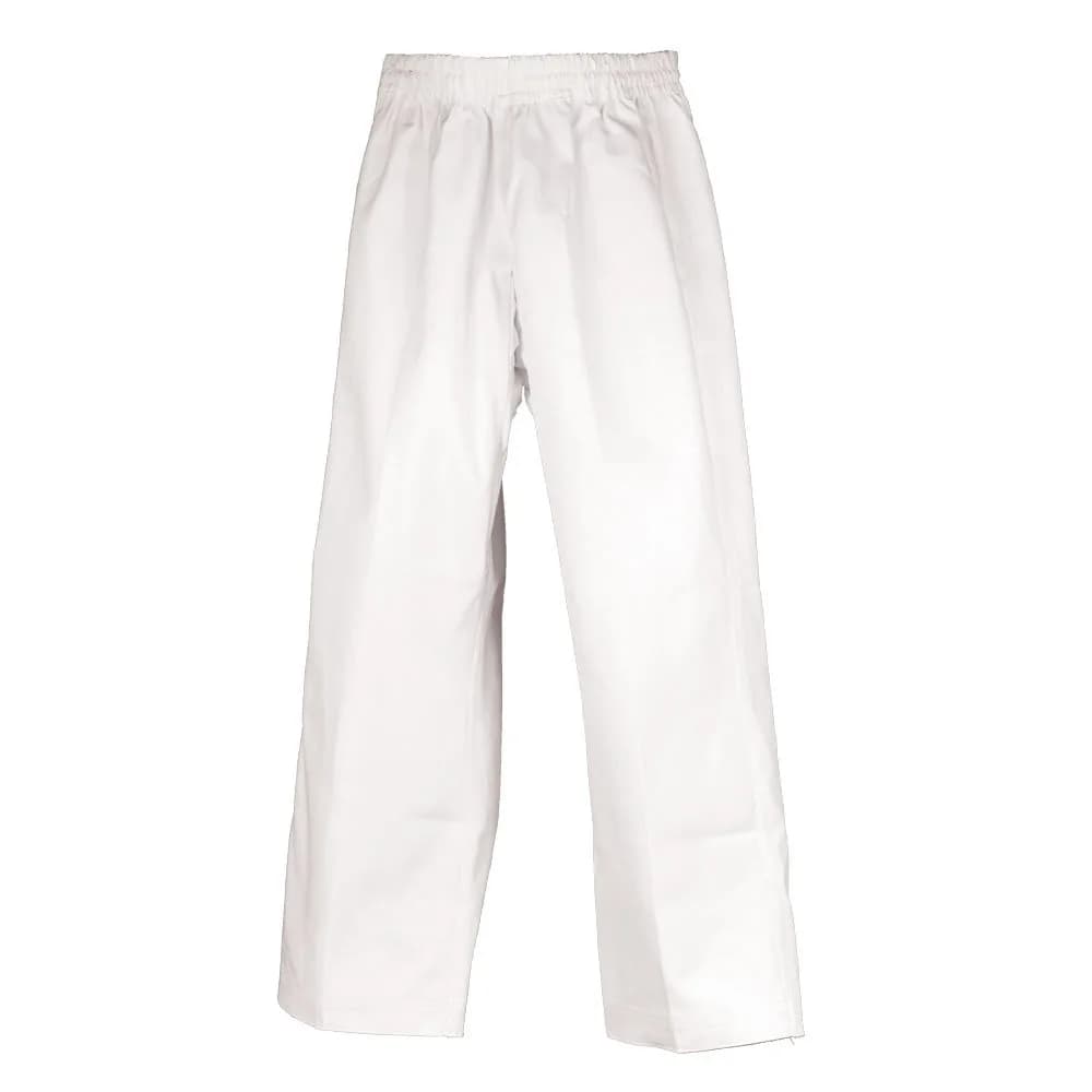 Tiger Claw Karate Uniform Pants 14 oz Heavy Cotton | Traditional White Heavy Weight (1)