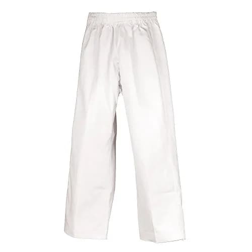 Tiger Claw Karate Uniform Pants 14 oz Heavy Cotton | Traditional White Heavy Weight (1) thumbnail 1