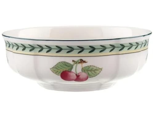 Villeroy & Boch French Garden Fleurence Cereal Bowl, 5.75 in, White/Multicolored | Country Style Dessert Bowl thumbnail 1