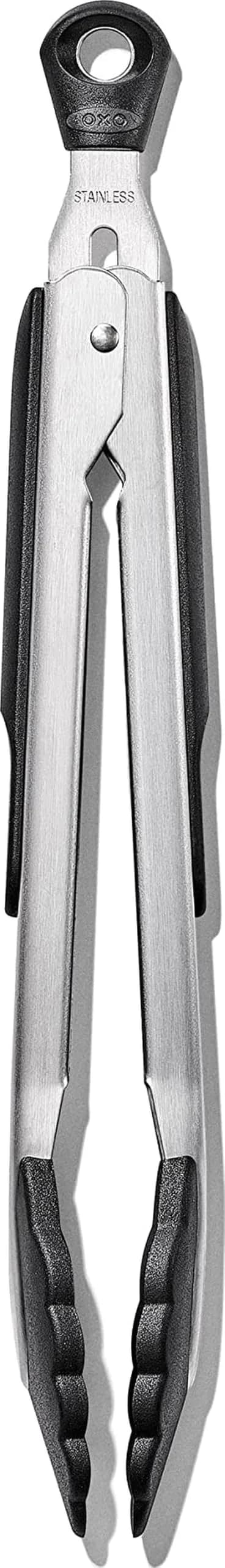 OXO Good Grips 9-Inch Locking Tongs with Nylon Heads | High-Heat Resistant, Non-Stick Safe, Dishwasher Safe - main product image
