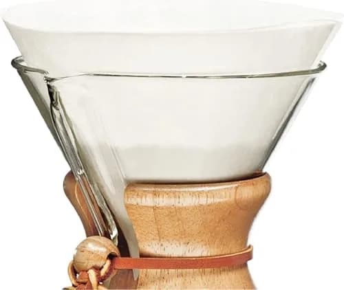 Chemex Bonded Circle Coffee Filters 100 Count | Thicker Paper for Pure Coffee Flavor thumbnail 1