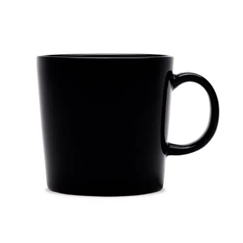 Iittala Teema 10-ounce Mug, Black | Scandinavian Design, Durable Vitro-Porcelain (70-120 chars) thumbnail 1