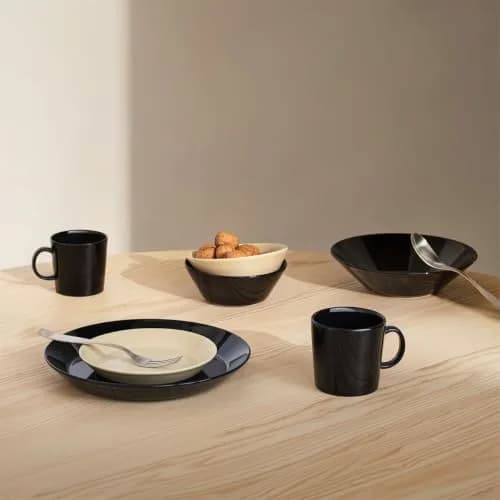 Iittala Teema 10-ounce Mug, Black | Scandinavian Design, Durable Vitro-Porcelain (70-120 chars) thumbnail 2