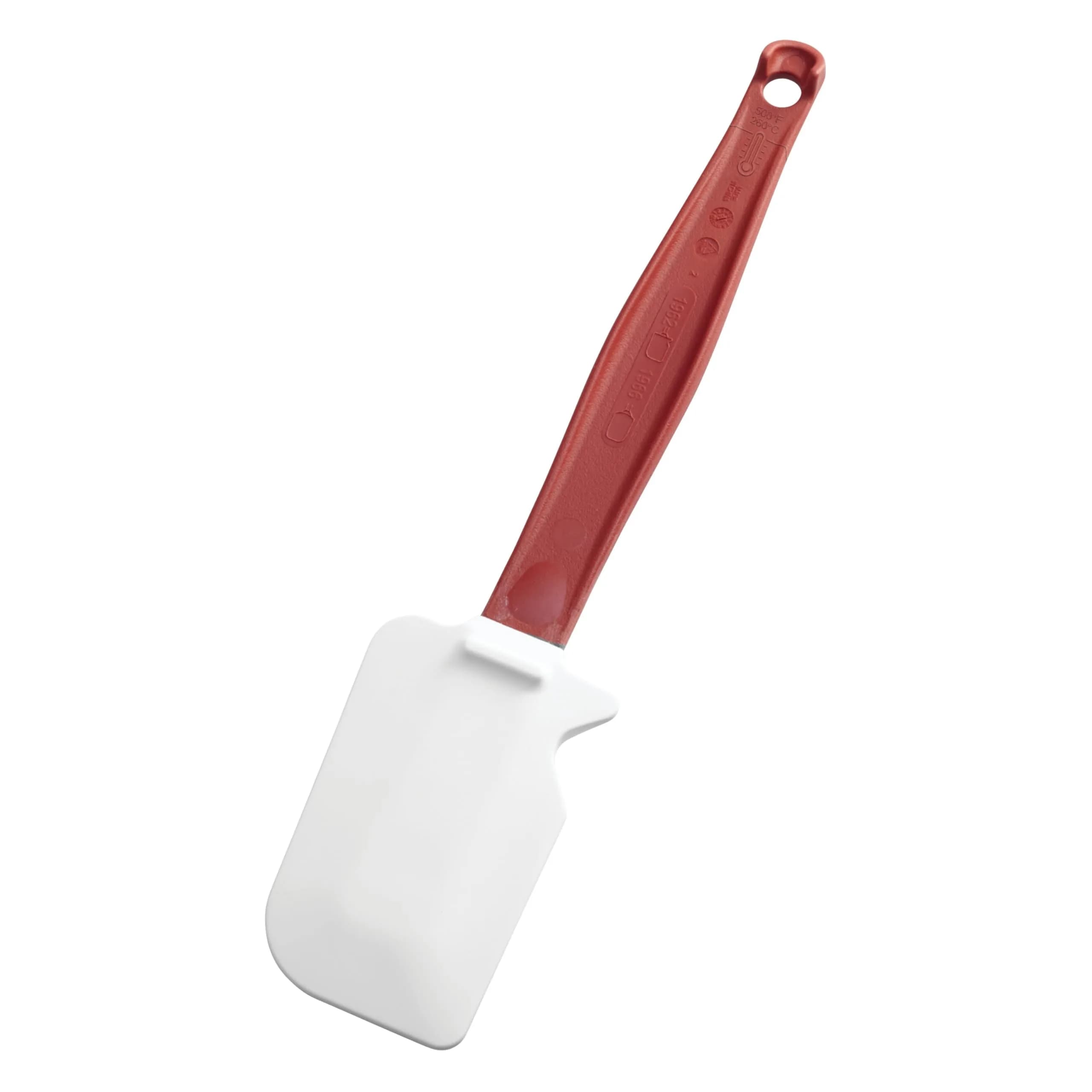 Rubbermaid Commercial High Heat Silicone Spatula 25.4 cm (9.5 Inch) | NSF Certified Food Scraper for Baking & Cooking