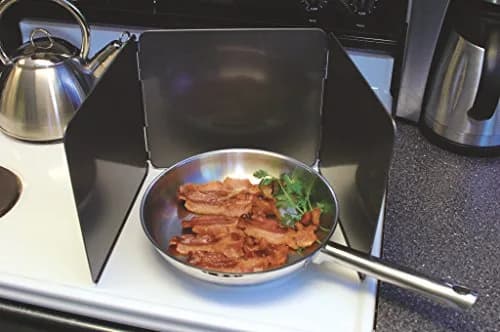 Norpro Nonstick 3 Sided Splatter Guard 10in x 9in | Effective Kitchen Shield thumbnail 4