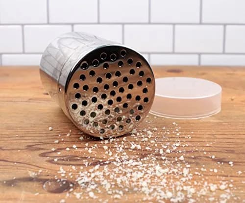 RSVP International Endurance Kitchen Shaker Collection 11 oz Stainless Steel | Compact & Airtight thumbnail 4