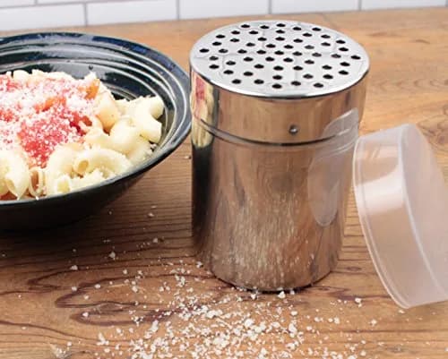 RSVP International Endurance Kitchen Shaker Collection 11 oz Stainless Steel | Compact & Airtight thumbnail 5
