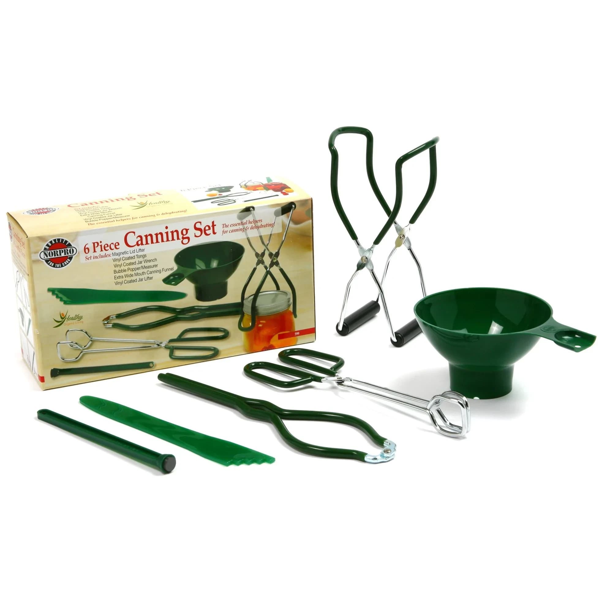 Norpro Canning Essentials Boxed Set, 6 Piece Set | Essential Tools for Home Canning & Dehydrating - main product image