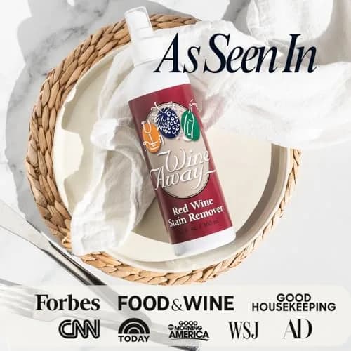 Wine Away Red Wine Stain Remover 355ml (12 Fl Oz) | Proven Effectiveness for All Fabric Stains thumbnail 8