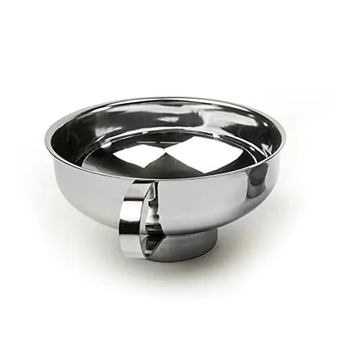 RSVP International Endurance Canning Funnel 2.27 kg (5 lb) | Non-Reactive Stainless Steel for Easy Canning thumbnail 1