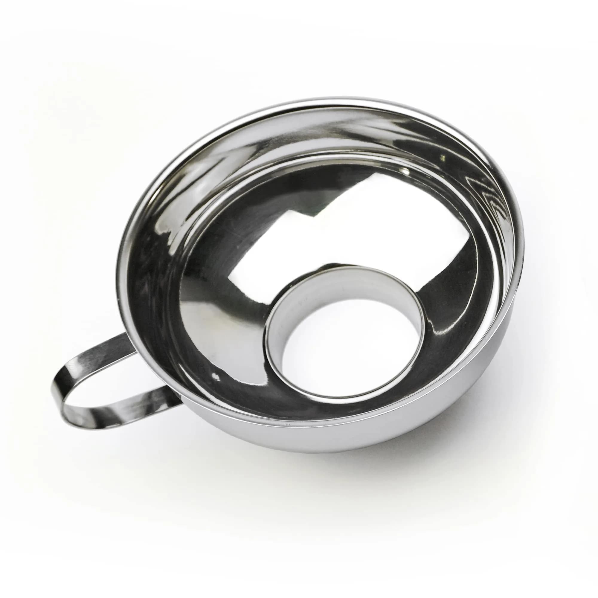 RSVP International Endurance Canning Funnel 2.27 kg (5 lb) | Non-Reactive Stainless Steel for Easy Canning - view 2