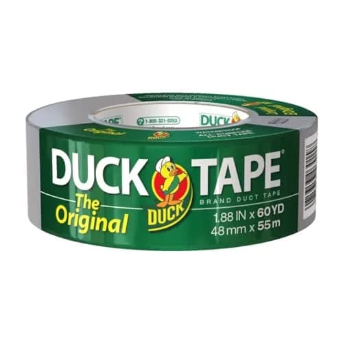 Duck Duct Tape 1.88 Inch x 60 Yard | Waterproof, Strong Adhesion, Made in USA thumbnail 1