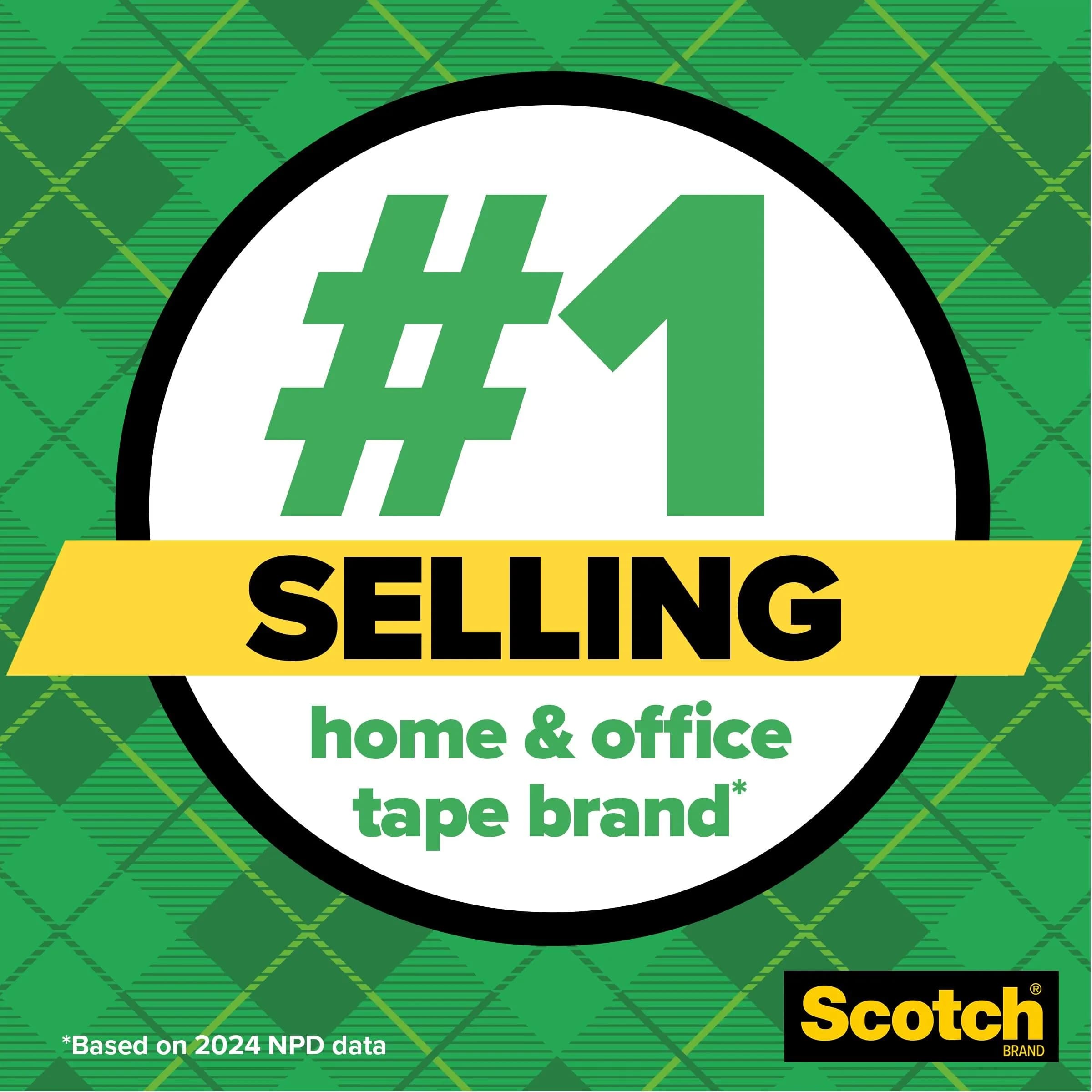 Scotch Magic Tape 6 Rolls with Dispensers | Invisible & Permanent Paper Mending - view 3
