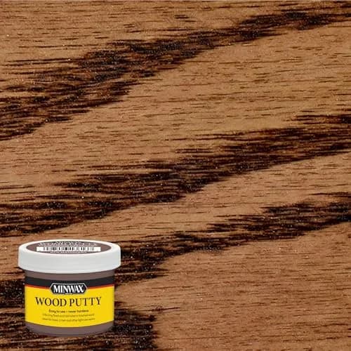 Minwax Wood Putty, Red Mahogany, 3.75 oz. | Non-Hardening Wood Filler for Minor Repairs thumbnail 2