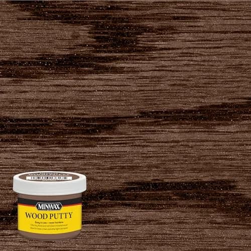 Minwax Wood Putty Walnut 3.75 oz | Non-hardening, color-matched wood filler for minor repairs thumbnail 2