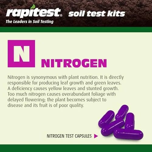 Luster Leaf Rapitest Soil Test Kit 40 Tests | Measures Soil pH, Nitrogen, Phosphorus, Potash thumbnail 3